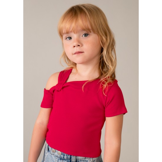 Ασύμμετρη μπλούζα κορίτσι