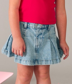 Τζιν φούστα κορίτσι