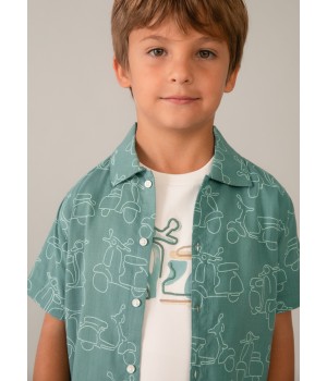 Πουκάμισο σταμπωτό αγόρι