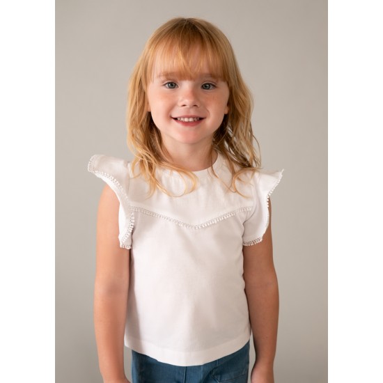 Μπλούζα με βολάν κορίτσι