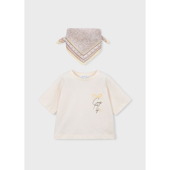 Μπλούζα με μαντήλι κορίτσι