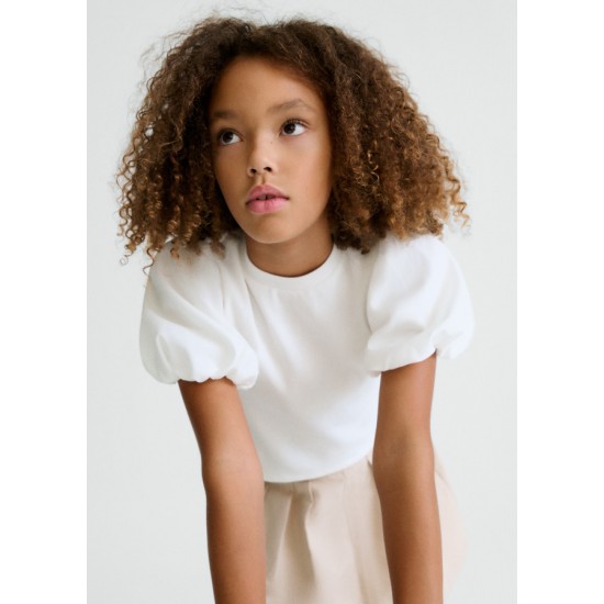 Μπλούζα φουσκωτά μανίκια κορίτσι