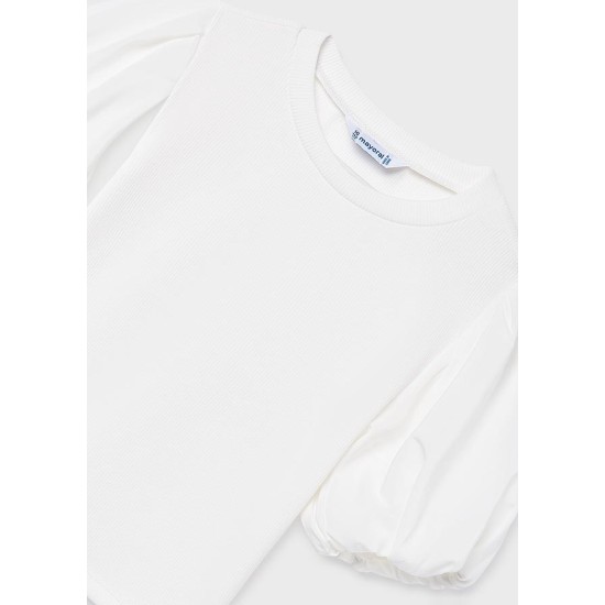 Μπλούζα φουσκωτά μανίκια κορίτσι