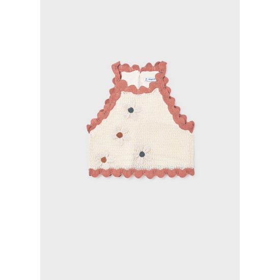 Πλεκτό τοπ κορίτσι