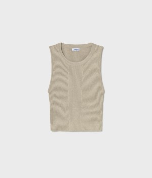 Τοπ πλεκτό cut out πλατη