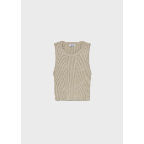 Τοπ πλεκτό cut out πλατη