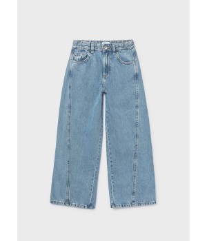 Παντελόνι μακρύ τζιν wide leg