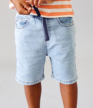 Βερμούδα αγόρι soft denim jogger
