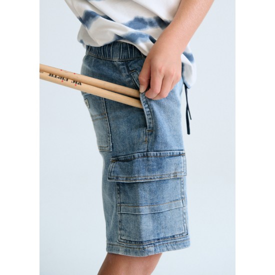 Βερμούδα τζιν cargo αγόρι