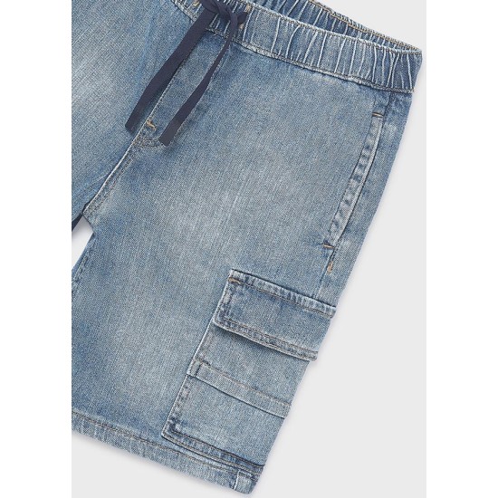 Βερμούδα τζιν cargo αγόρι