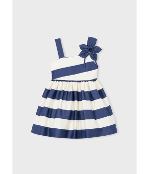 Φόρεμα αμπιγέ ασυμμέτρο κορίτσι