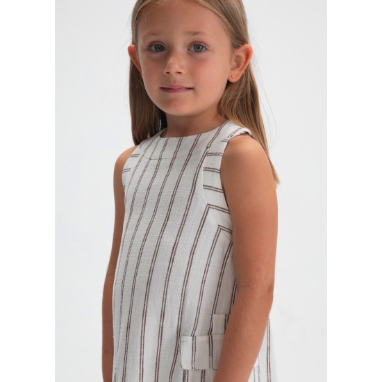 Ριγέ φόρεμα κορίτσι Κωδ. 26-03929-024
