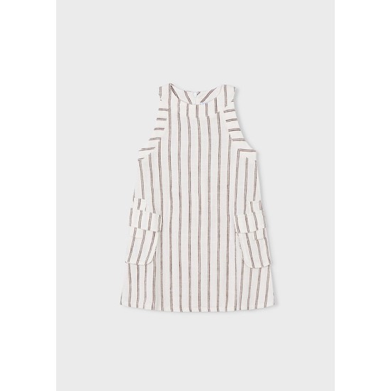 Ριγέ φόρεμα κορίτσι Κωδ. 26-03929-024