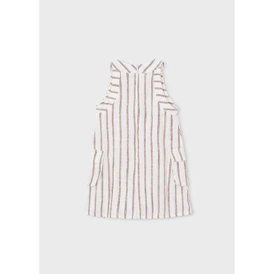 Ριγέ φόρεμα κορίτσι Κωδ. 26-03929-024