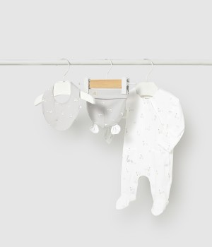 Σετ δώρο φορμάκι μακρύ νεογέννητο κορίτσι