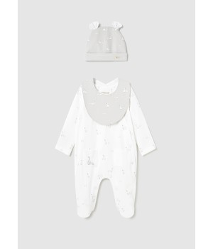 Σετ δώρο φορμάκι μακρύ νεογέννητο κορίτσι