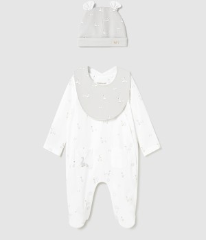 Σετ δώρο φορμάκι μακρύ νεογέννητο κορίτσι