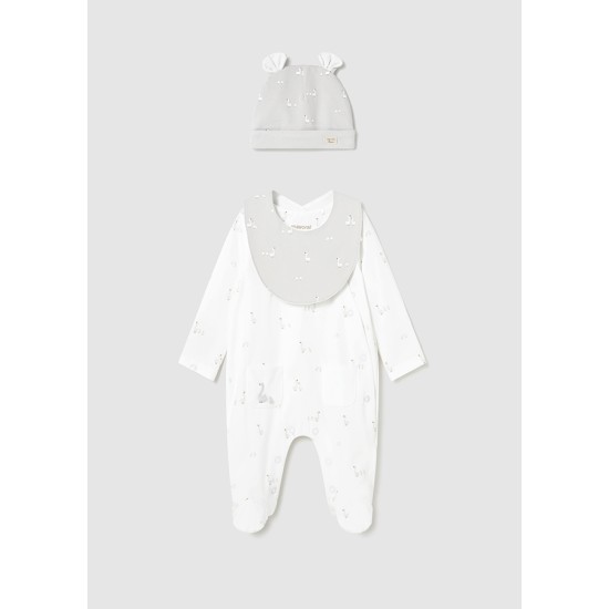 Σετ δώρο φορμάκι μακρύ νεογέννητο κορίτσι