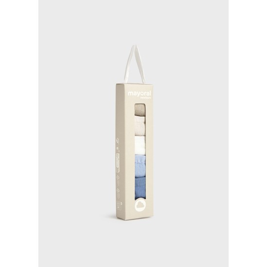 Σετ 6 ζευγάρια Καλτσάκια Νεογέννητο