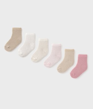 Καλτσάκια Νεογέννητο 6 ζευγάρια