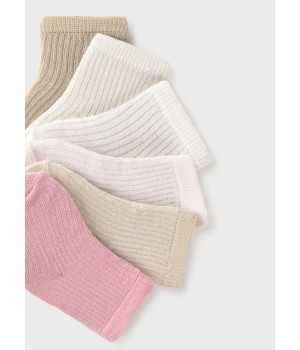 Καλτσάκια Νεογέννητο 6 ζευγάρια