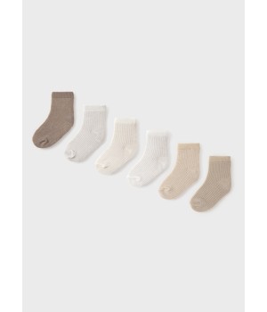 Καλτσάκια Νεογέννητο 6 ζευγάρια