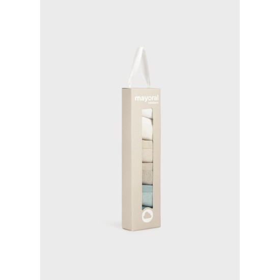 Σετ 6 ζευγάρια Καλτσάκια Νεογέννητο