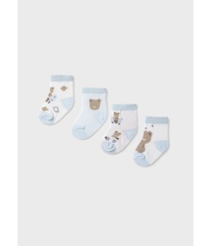 Καλτσάκια Νεογέννητο 4 ζευγάρια