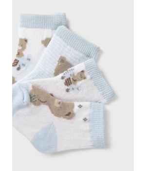 Καλτσάκια Νεογέννητο 4 ζευγάρια
