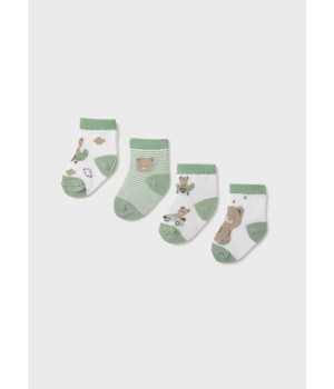 Καλτσάκια Νεογέννητο 4 ζευγάρια