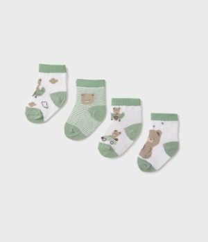 Καλτσάκια Νεογέννητο 4 ζευγάρια