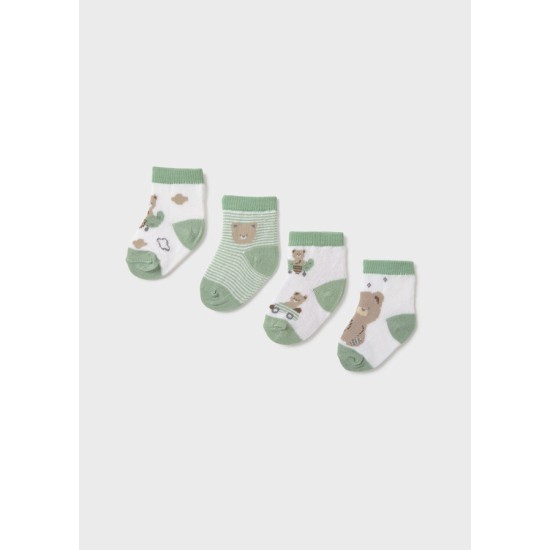 Καλτσάκια Νεογέννητο 4 ζευγάρια