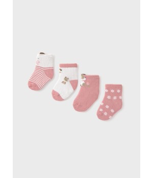 Καλτσάκια Νεογέννητο 4 ζευγάρια