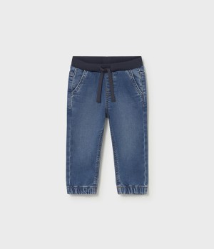 Παντελόνι soft denim jogger