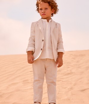 Παντελόνι λινό suiting