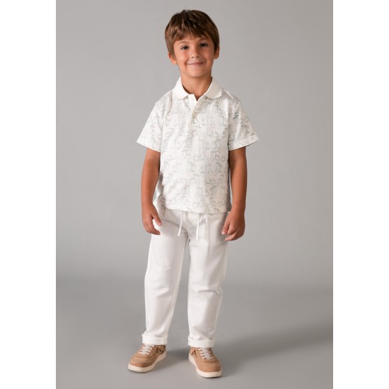 Παντελόνι λινό relaxed