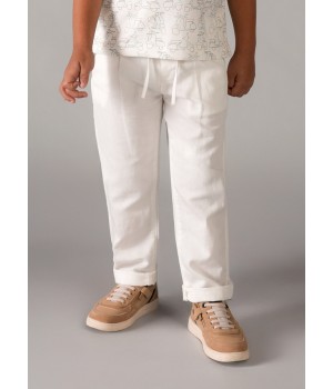 Παντελόνι λινό relaxed