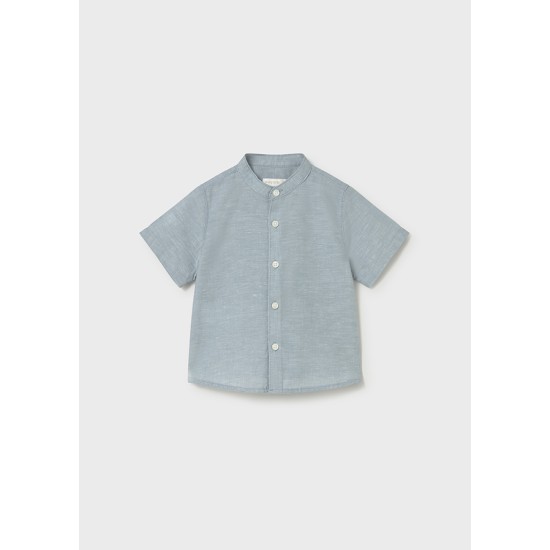 Πουκάμισο λινό γιακά μαο