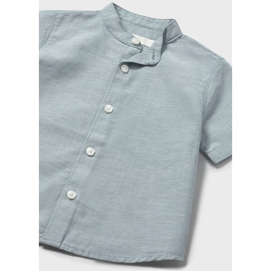 Πουκάμισο λινό γιακά μαο