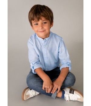 Πουκάμισο γιακάς mao αγόρι