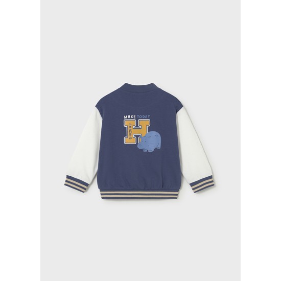 Ζακέτα φουτέρ χωρίς κουκούλα