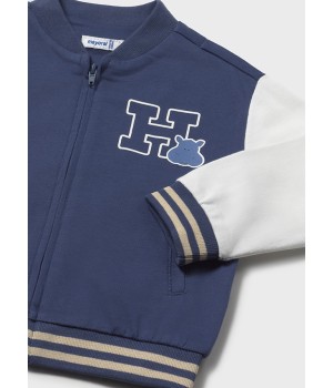 Ζακέτα φουτέρ χωρίς κουκούλα 