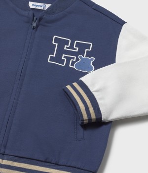 Ζακέτα φουτέρ χωρίς κουκούλα 