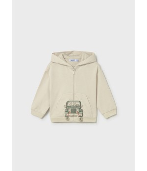 Ζακέτα με κουκούλα 