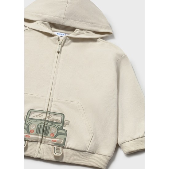 Ζακέτα με κουκούλα