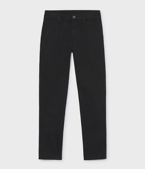 Παντελονι chino basic - Μαυρο