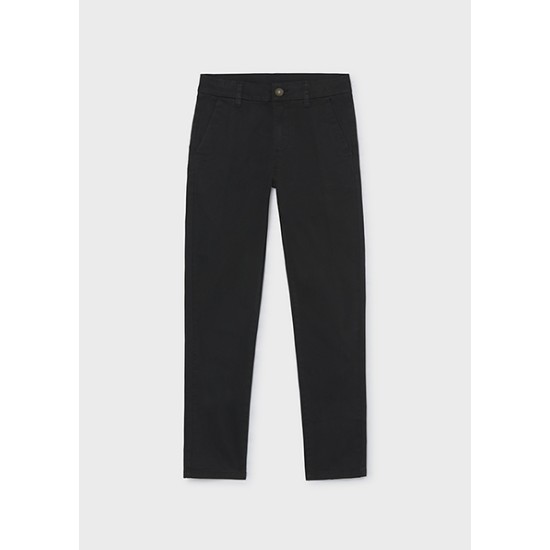 Παντελονι chino basic - Μαυρο