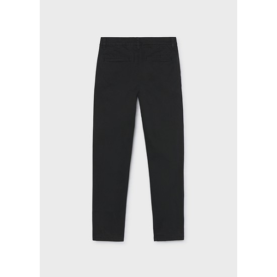 Παντελονι chino basic - Μαυρο