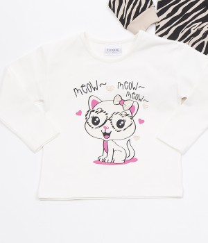 Bebe Σετ Ζακέτα-Μπλούζα-Παντελόνι