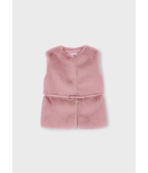 Γιλέκο γούνα ζώνη